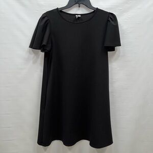 Versona Dress Women’s Medium Black Short Sleeve Poly/Spandex Blend